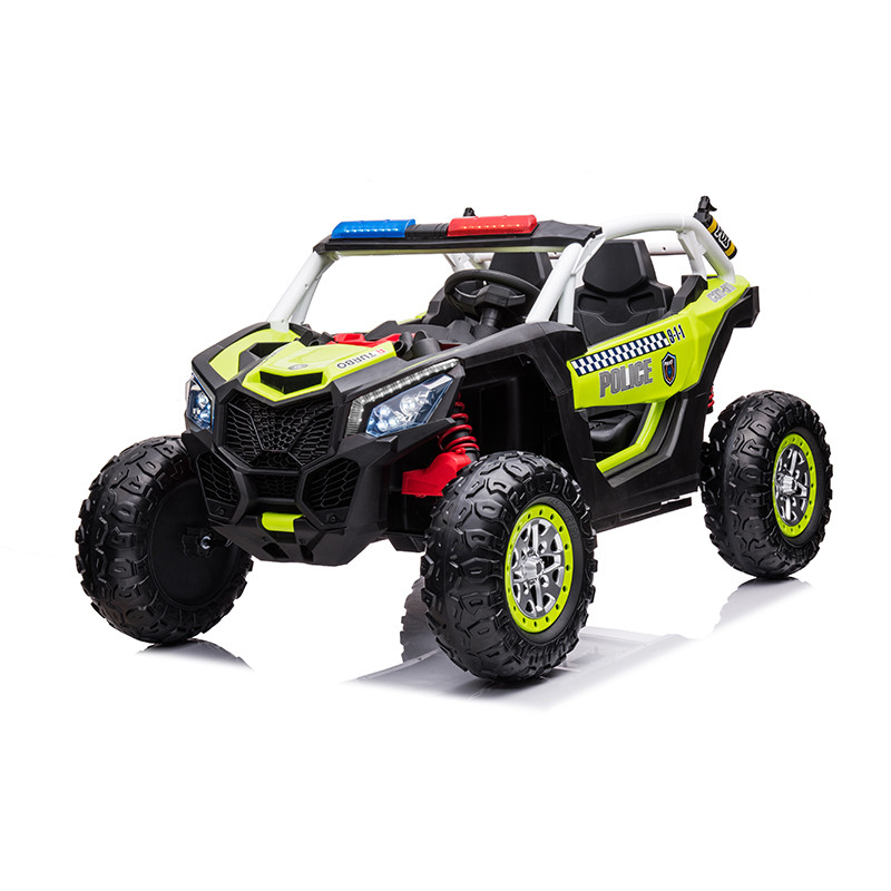 Voiture électrique pour enfants de type UTV à quatre roues motrices 12V