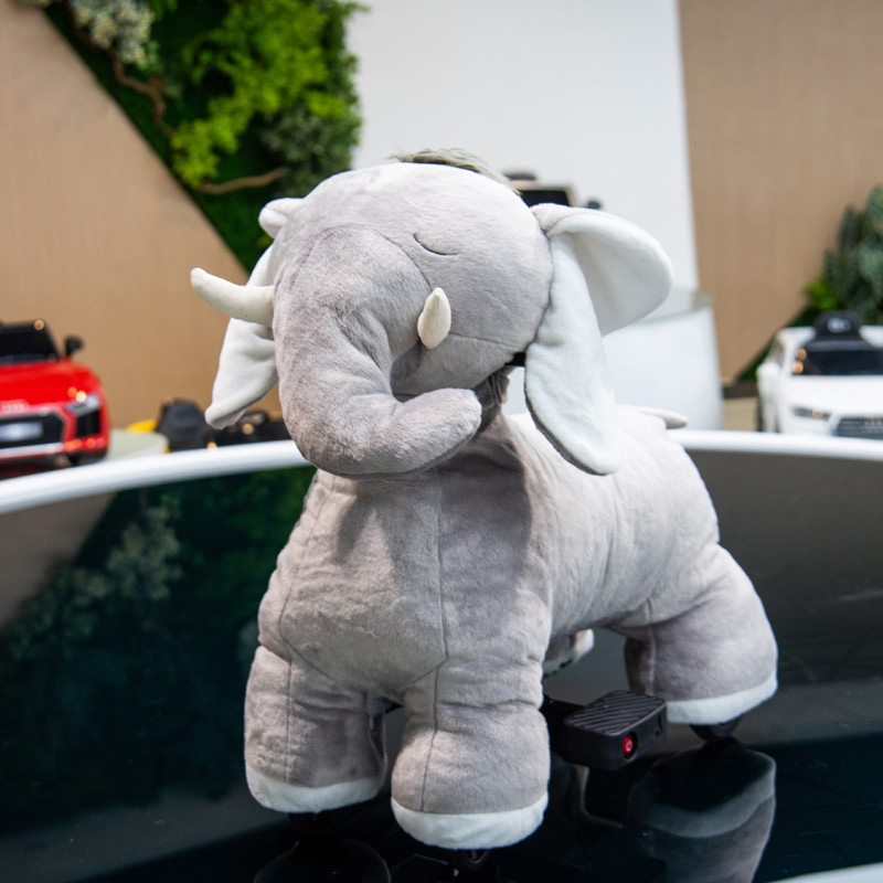 6v électrique enfants monter sur l'éléphant