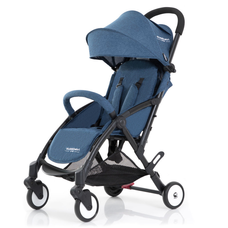 Poussette pliable pour bébé, remorque de vélo pour enfants et poussette pour bébé