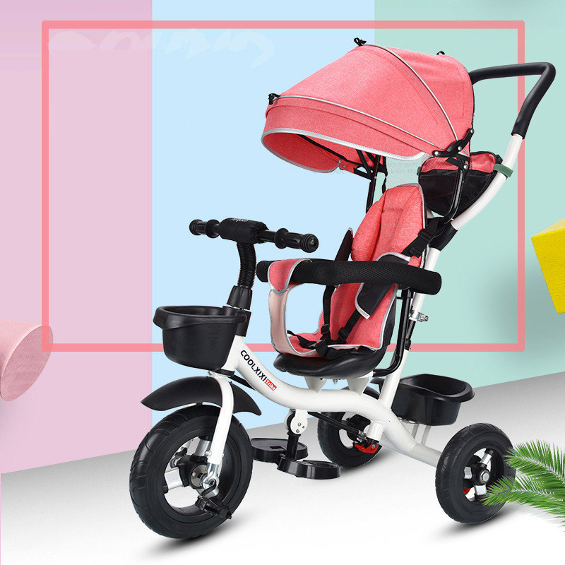 Poussette pliable pour bébé, nouveau Design, tricycle à trois roues