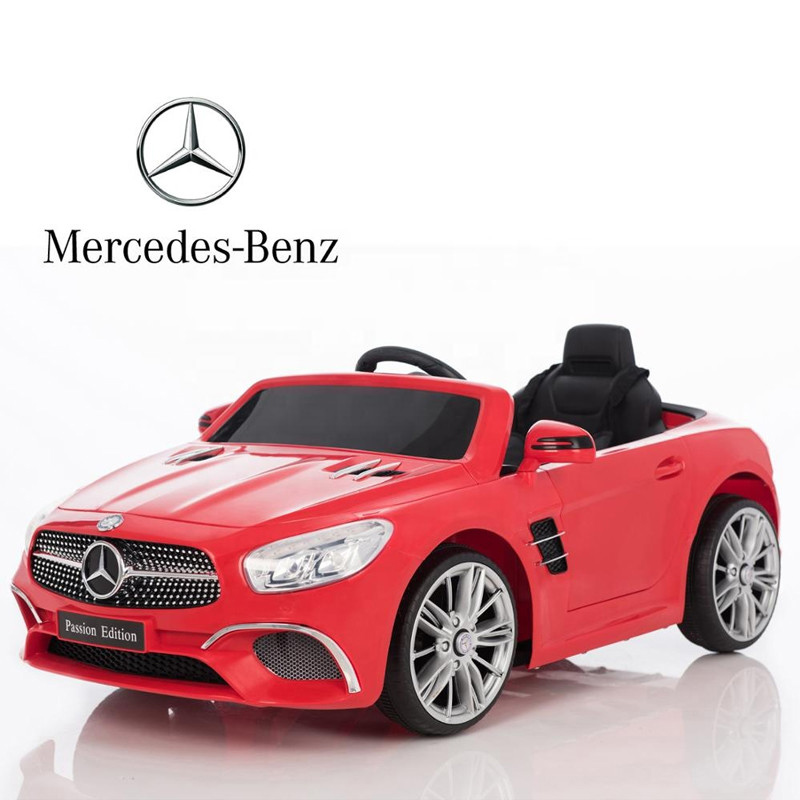 Batterie permis voiture Mercedes Benz enfants voiture électrique bébé monter sur voiture jouet