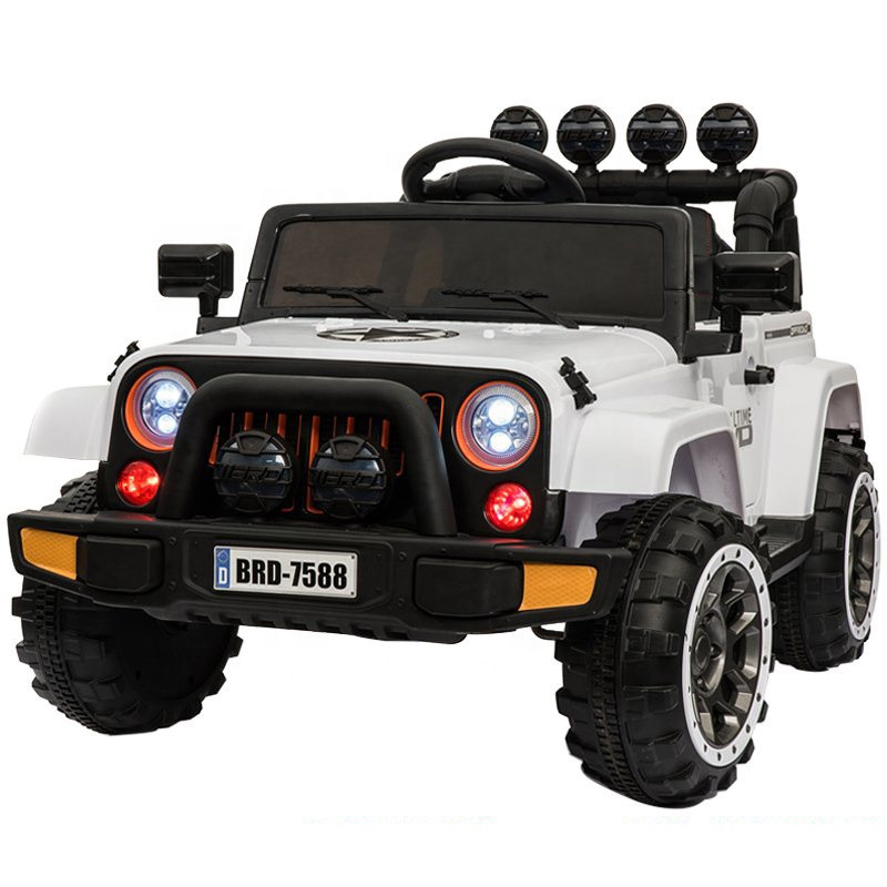 Voitures à piles pour enfants 12v Rechargeable Ride On Jeep Car