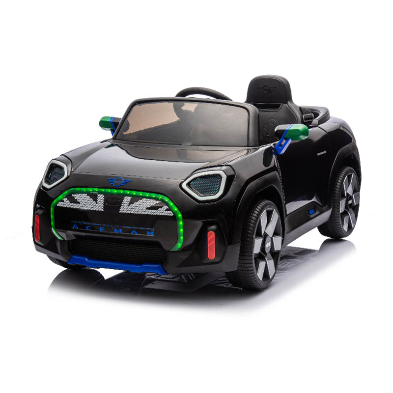 Voiture électrique multicolore pour enfants Mini Concept Aceman sous licence