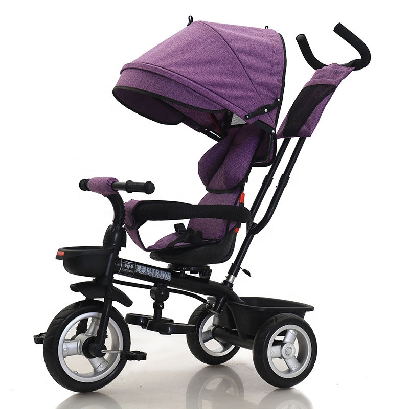 Tricycle pour bébé pliable sur jouet à trois roues